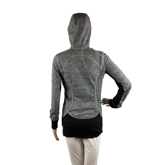 Lululemon Daily Practice Jacket Size 6 Space Dye Camo Black Dark Slate - Picture 6 of 9